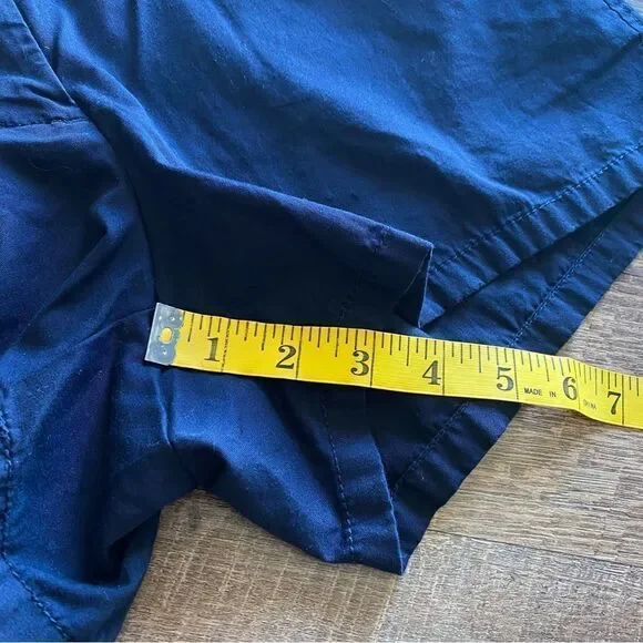 J. Crew Shorts Broken In Chino Navy Blue Cotton Preppy 6 - Picture 10 of 11